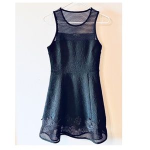 Women’s black lace dress